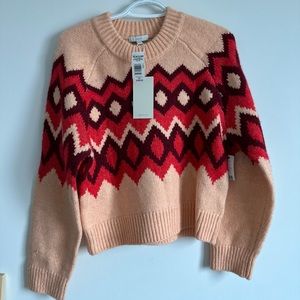 JOIE Natalye pink sand sweater, NWT, size xs